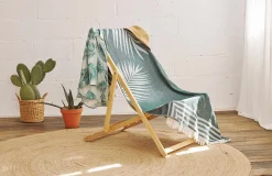 Serviette De Voyage Feuilles De Palmier