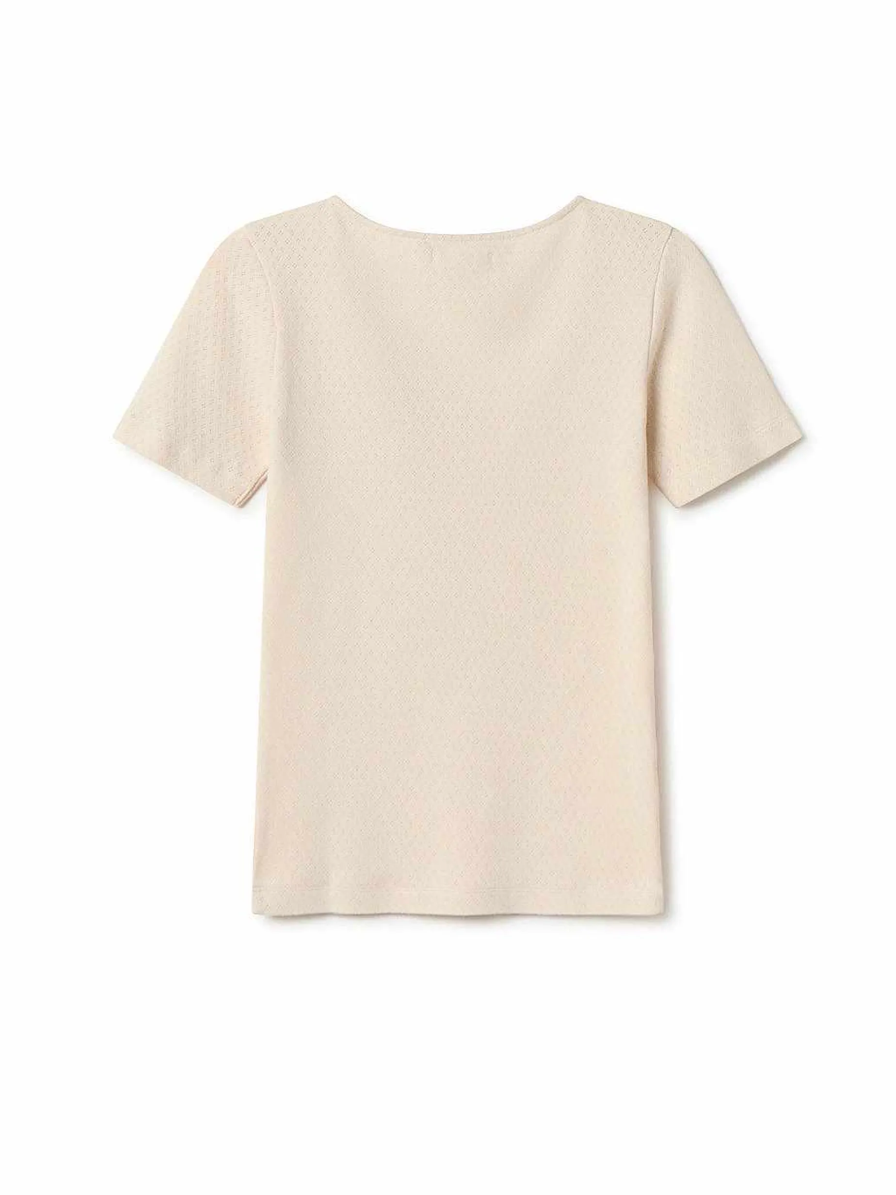 T-Shirt Pointelle Biologique